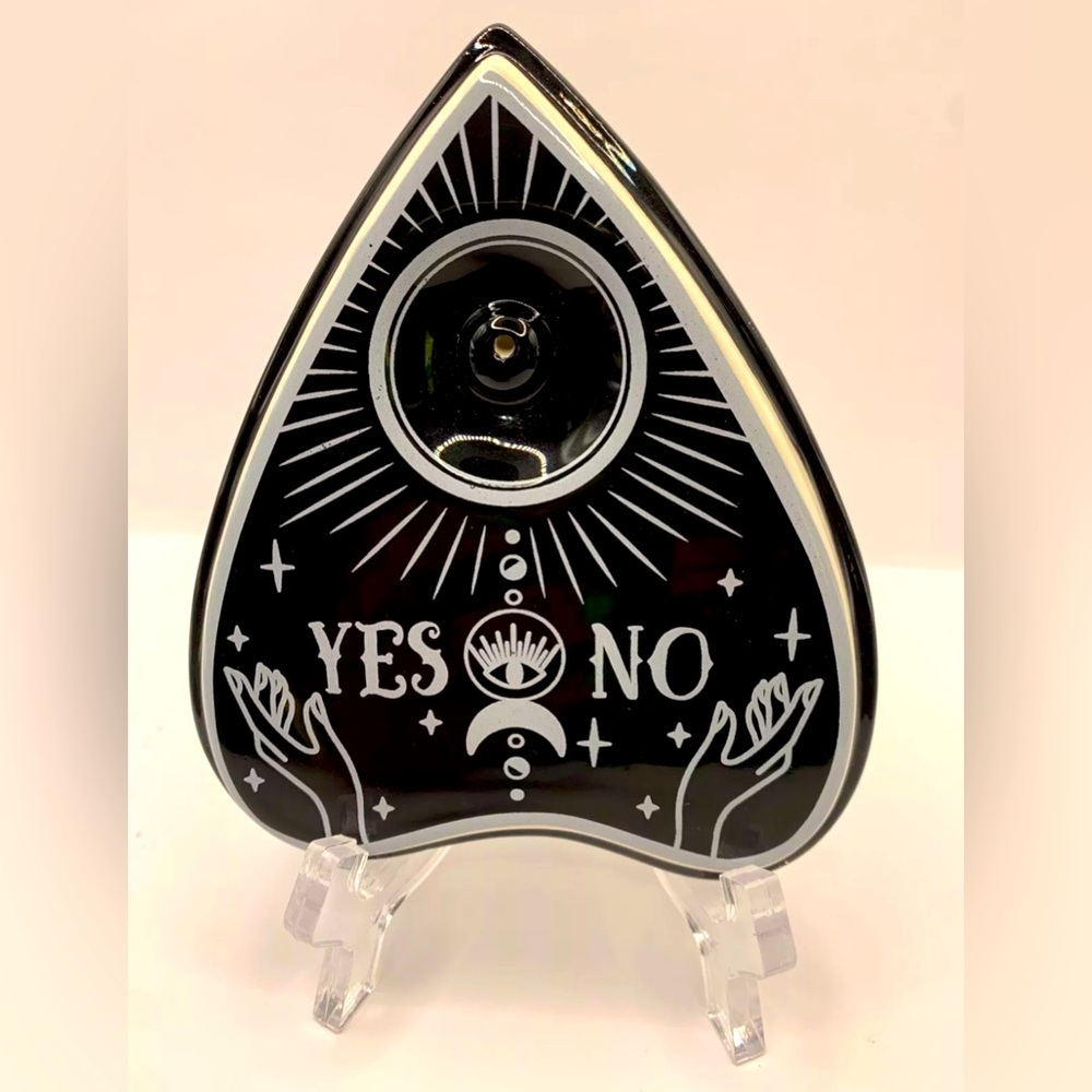 Ouija planchette Incense burner ceramic Holder 5”